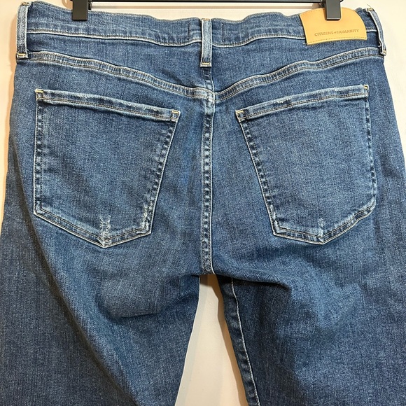 Citizens of Humanity Emerson Slim Boyfriend 27" In Long Weekend. Waist 28. - Picture 6 of 15